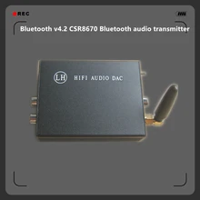 Bluetooth v4.2 CSR8670 Bluetooth беспроводной APTX без потерь аудио передатчик, RCA/оптический/коаксиальный преобразования Bluetooth аудио