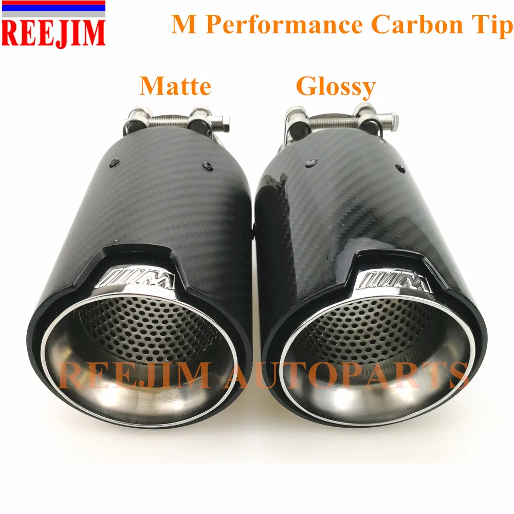 NEW M Performance carbon Exhaust Tip for BMW Series M3 M4 M5 2012 car