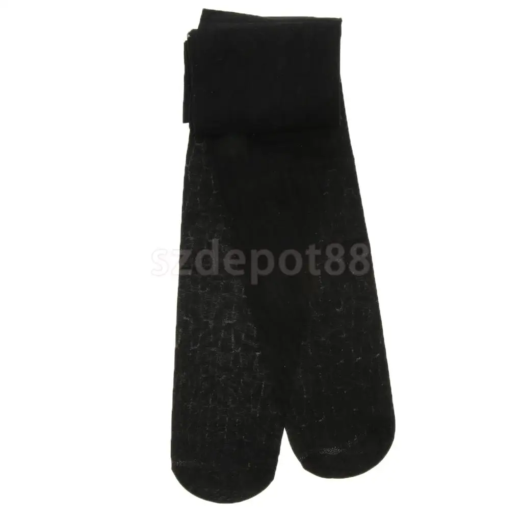 Women Lady Fashionable Sheer Tights Geometric Polka Dot Floral Patterned Elastic Pantyhose Long Stockings