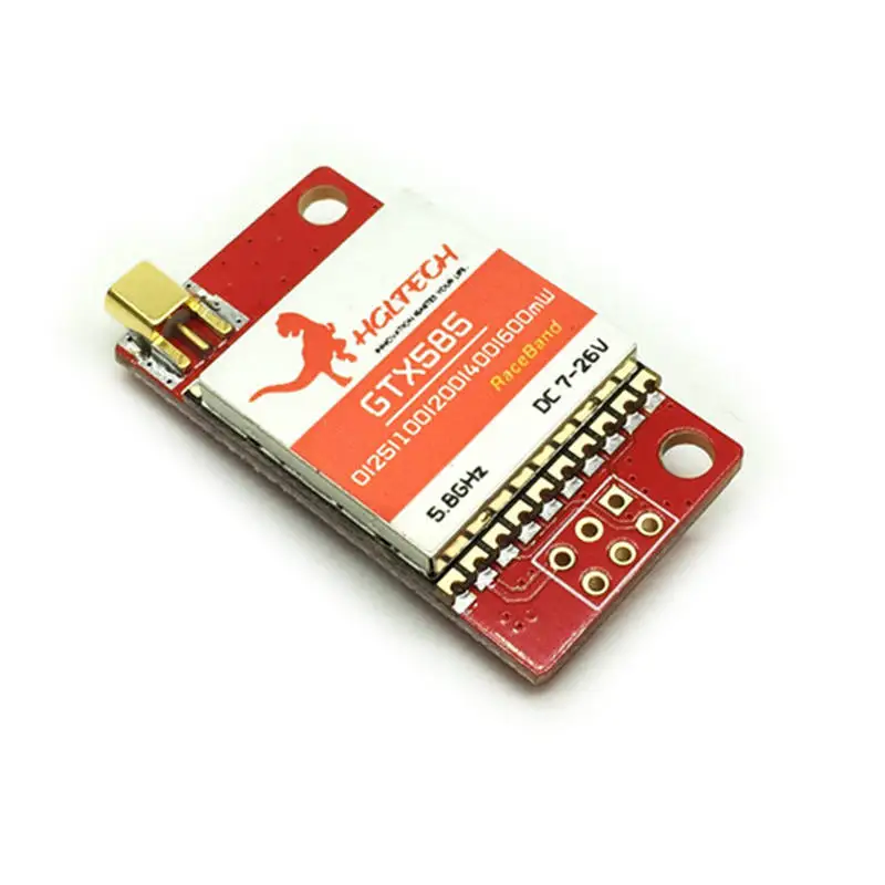 

HGLRC GTX585 5.8G 48CH 25/100/200/400/600mW Switchable FPV Transmitter VTX W/ 5V BEC for RC Drone Models Quadcopter Parts