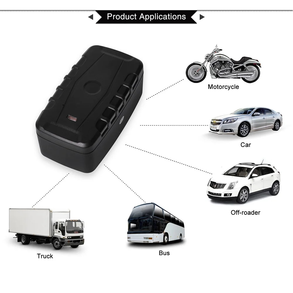 Автомобильный gps трекер LK209C 20000 мА/ч, Батарея в режиме реального времени локатор мощный магнит в режиме ожидания 240 дней Водонепроницаемый IP67