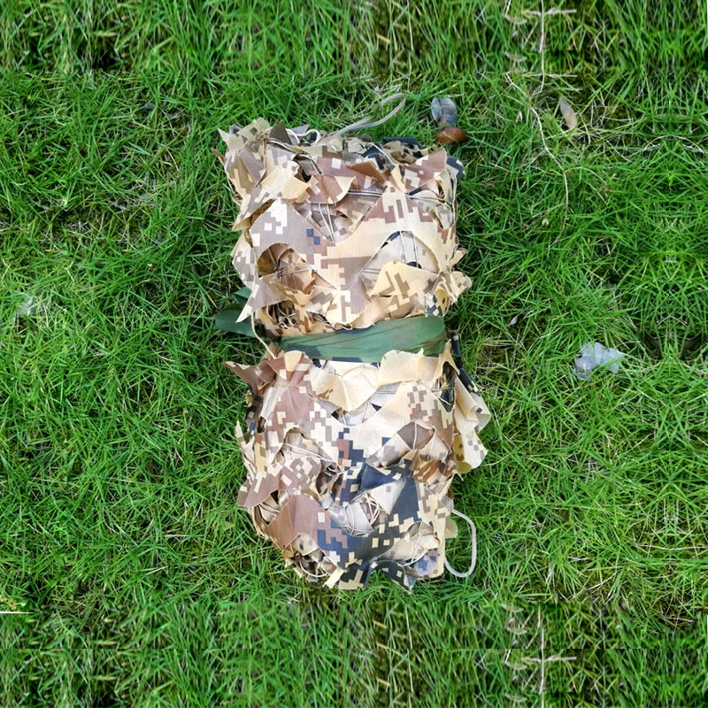 

Various Size 2 layers Desert digital camouflage Sunshade cloth Hunting camo net Military infrared stealth protection Cover shade