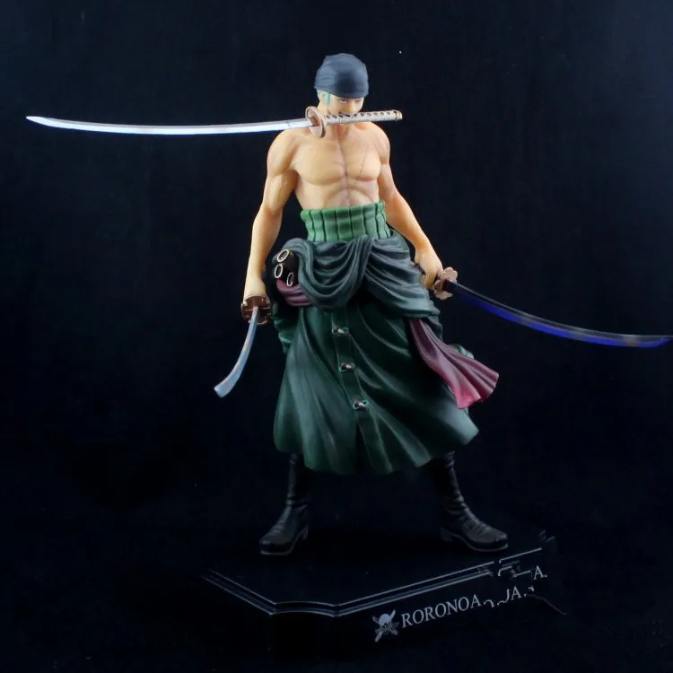 

J.G Chen Free Shipping Anime One Piece Roronoa Zoro After 2 Years Boxed PVC Action Figure Collection Model Toy 23cm