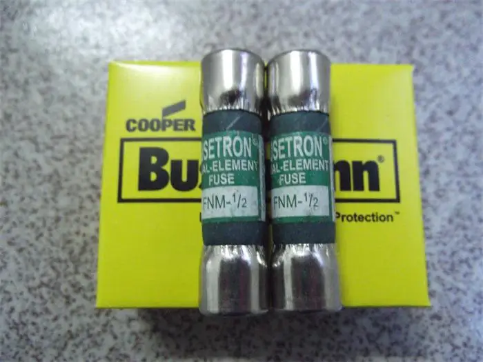 

FNM-1/2 BUSSMANN Boshi Man United States 10X38 fuse / fuse 0.5A 250V Authentic