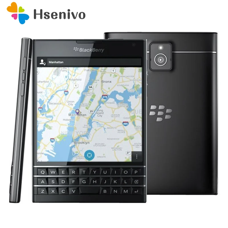 Оригинальный разблокированный мобильный телефон Blackberry passport Q30 четырехъядерный