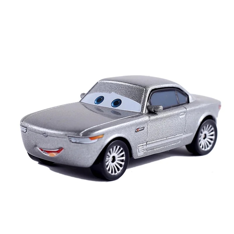 disney Pixar Sedan 2/3 Молния Маккуин гонки Джексон шторм Рамирез 1:55 литой металлический сплав детская игрушка автомобиль подарок - Цвет: 37