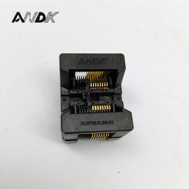 

SSOP16 TSSOP16 Burn in Socket Pitch 0.65mm IC Body Width 4.4mm 173mil Flash Test Socket Adapter Connector