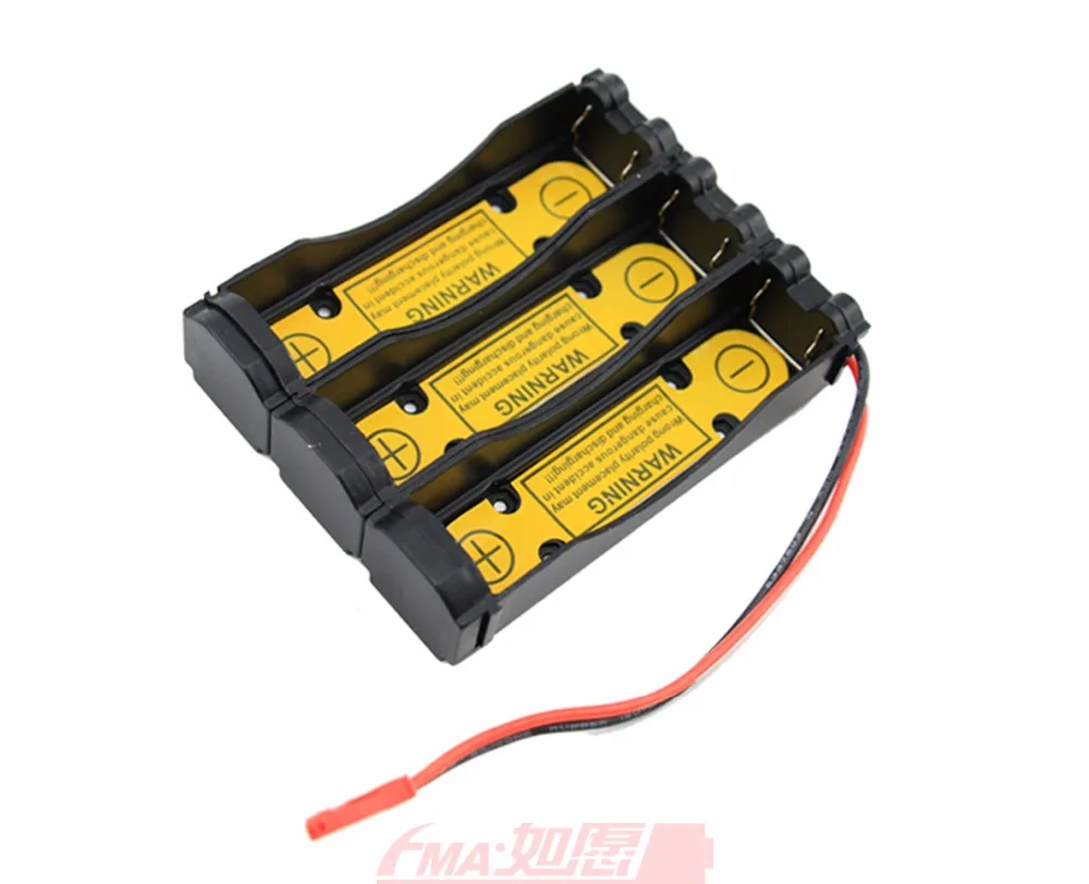 

Battery Charging Discharging Control Holder Case for Li-ion 18650 battery 3S1P PCM inside output:9-12.6V