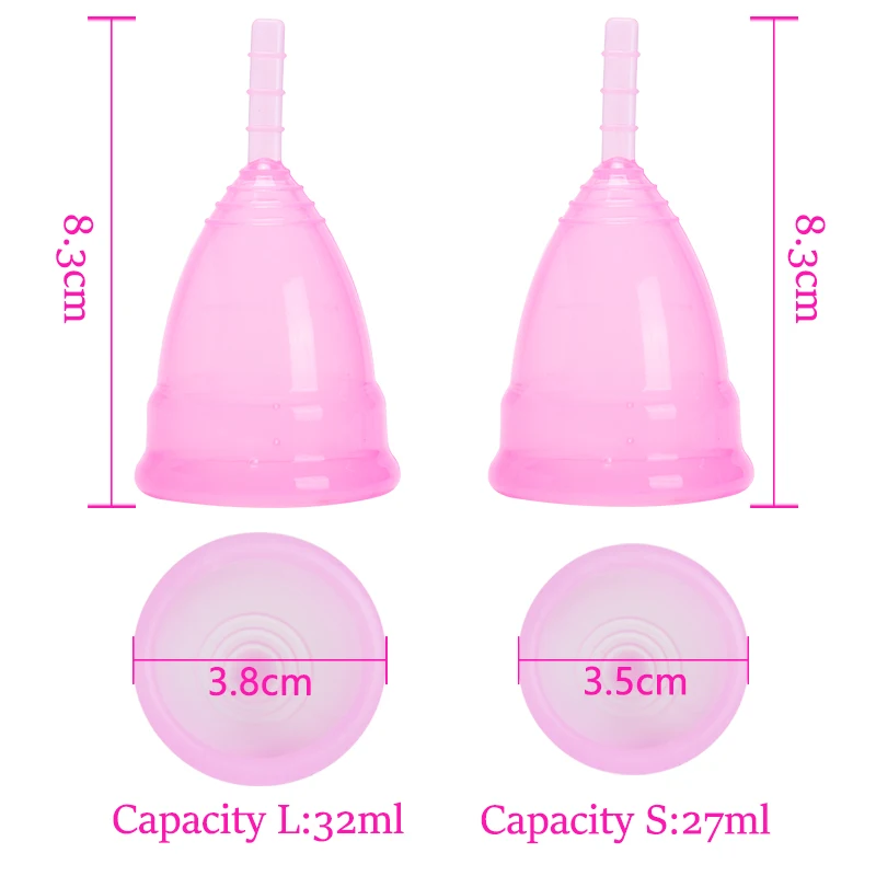Силиконовая копа менструальная чашка лучшее качество Женская чашка медицинская силиконовая Женская чашка менструальная для женщин гигиеническая менструальная чашка