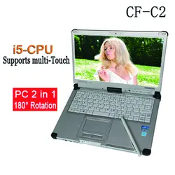 Высокое качество Toughbook CFC2 CF-C2 ноутбука Toughbook для Panasonic CF C2 для SD C3 C4 C5 alldata инструменту диагностики DHL Бесплатная доставка