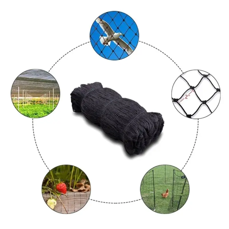 15x7.5m Anti Bird Catcher Netting Net Bird-Preventing Traps Crops Fruit Tree Vegetables Flower Garden Mesh Protect Pest Control4