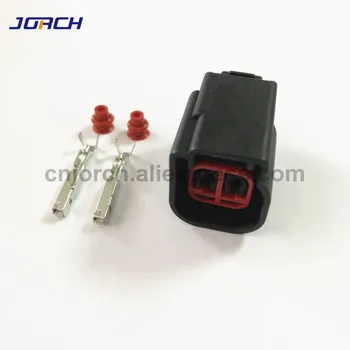 

10 Set Delphi 2 Pin Female EV6 Fuel Injector Electrical Connector Plug