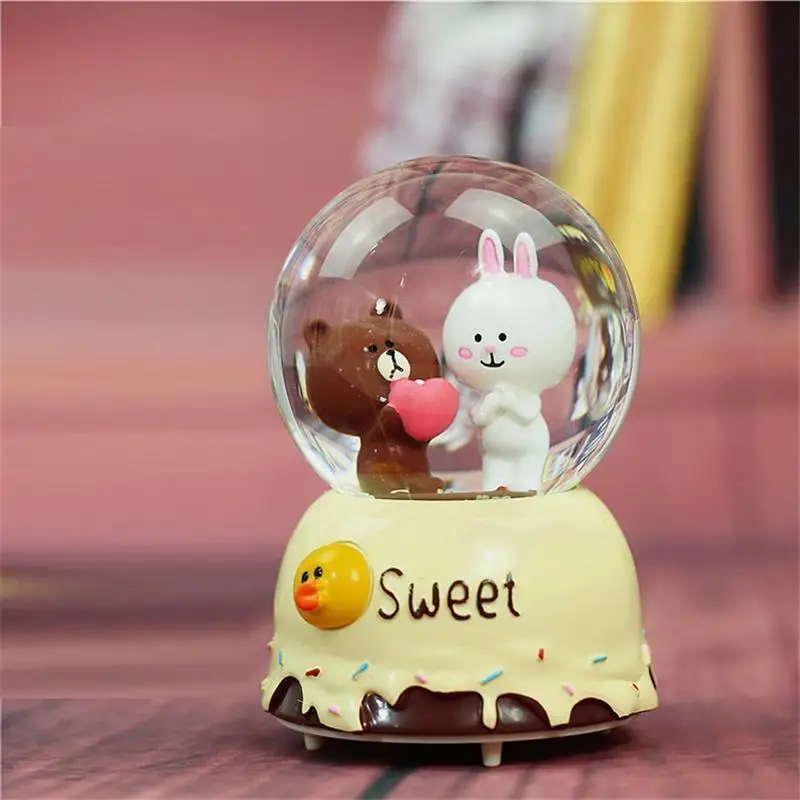 Carillon Scatole Musicali Ballerina механизм Carrossel Snow Globe De Musica карусель Boite A Musique Caja музыкальная шкатулка - Цвет: Version A