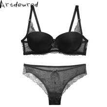 Кружевной BC Женский комплект с бюстгальтером, французский комплект с бюстгальтером большого размера, комплект с бюстгальтером, хлопковое сексуальное кружевное нижнее белье с эффектом пуш-ап, комплект с большими трусиками