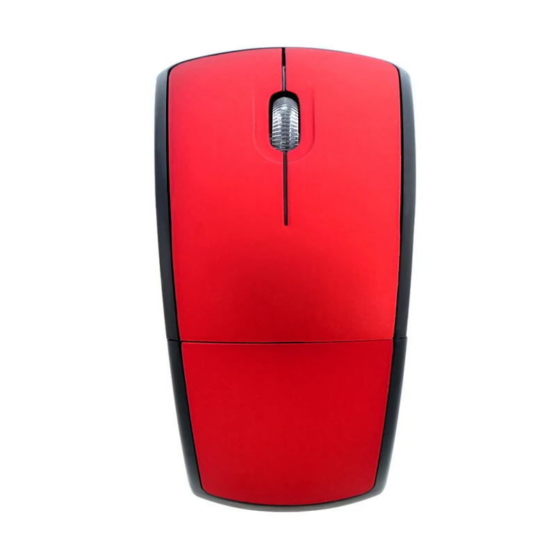 

New optical mouse foldable wireless mouse light arc shaped gaming mouse for pc laptop