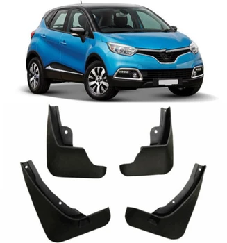 

4pcs/set car Splash Guards Mud Guards Flaps Fit FOR 2013-2018 Renault Captur SUV fender High Quality