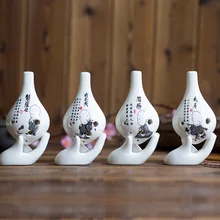 Шесть отверстий окарина альт C глазурь окарина Ac Регулируемая интонация школа обучения Музыкальные магазины применение