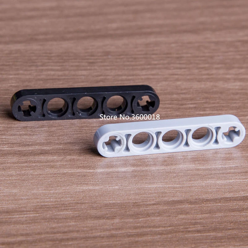 20 шт./лот Liftarm Decool Technic parts 1x5 кольцевой соединитель совместимый с 11478 MOC DIY блоки