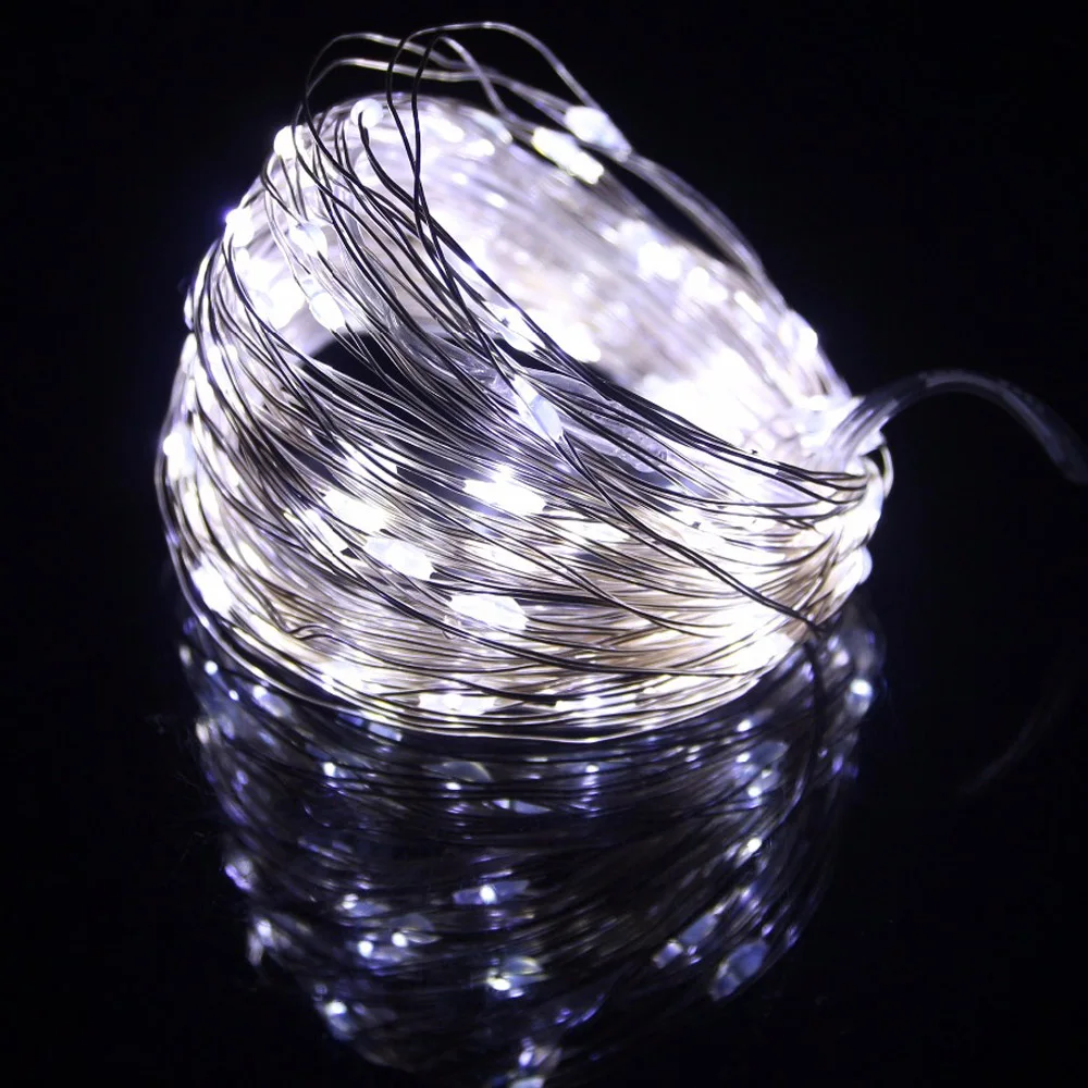 5M / 10M LED holiday light Waterproof Battery Operated USB LED Copper Wire String Fairy Light Strip Lamp Xmas Home Party 5M / 10M LED holiday light Waterproof Battery Operated USB LED Copper Wire String Fairy Light Strip Lamp Xmas Home Party
