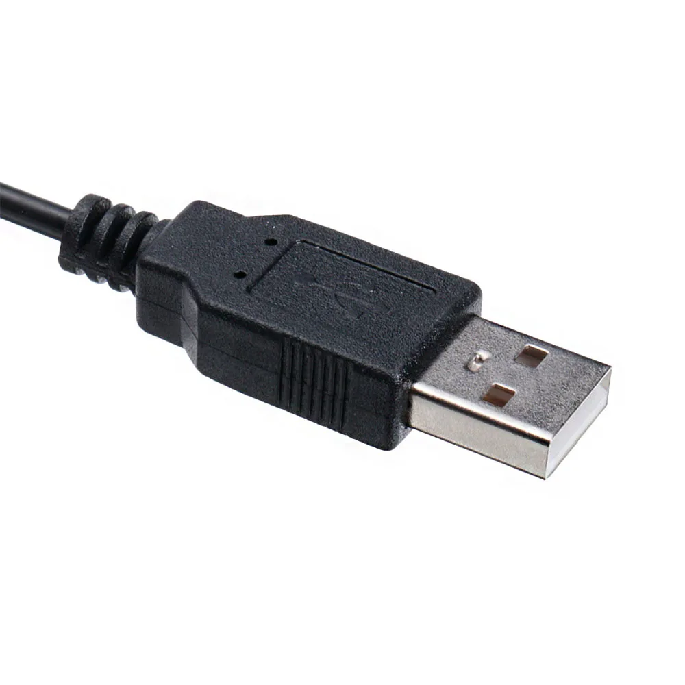 1 шт. 2 м чистая медь черный 1A 5 в USB DC 4 0x1 7 мм Кабель зарядного устройства Чистая для