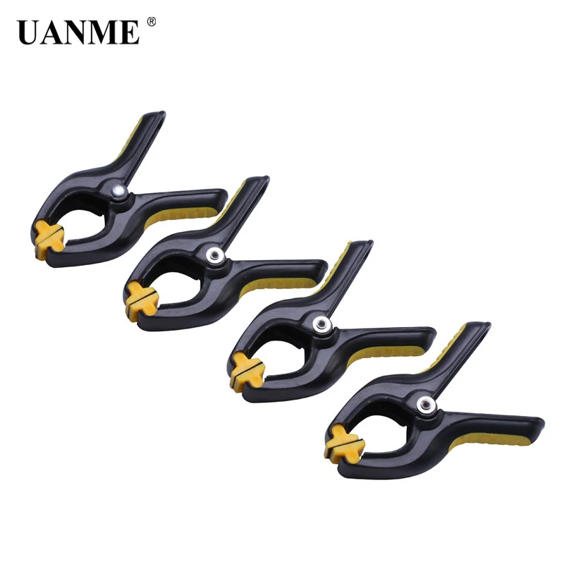 

3.3 inch Plastic Clip Fixture for Mobile Phone Samsung Tablet Glue Laminated Fastening Clamp Non-slip Handle Repair Hand Tool