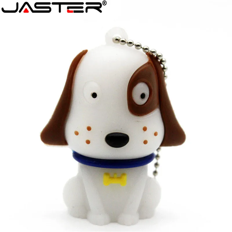 

JASTER Pendrives Small Gadget USB Flash Drive Mini Cute Dog Shape Memory Stick USB Pen Drive 4GB 16GB 32GB 64GB USB 2.0 Gifts