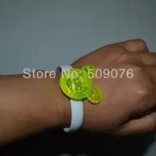 120 шт/партия многоцветный светодиодный сверкающий браслет светящийся браслет мигающий Rave мерцание мигание