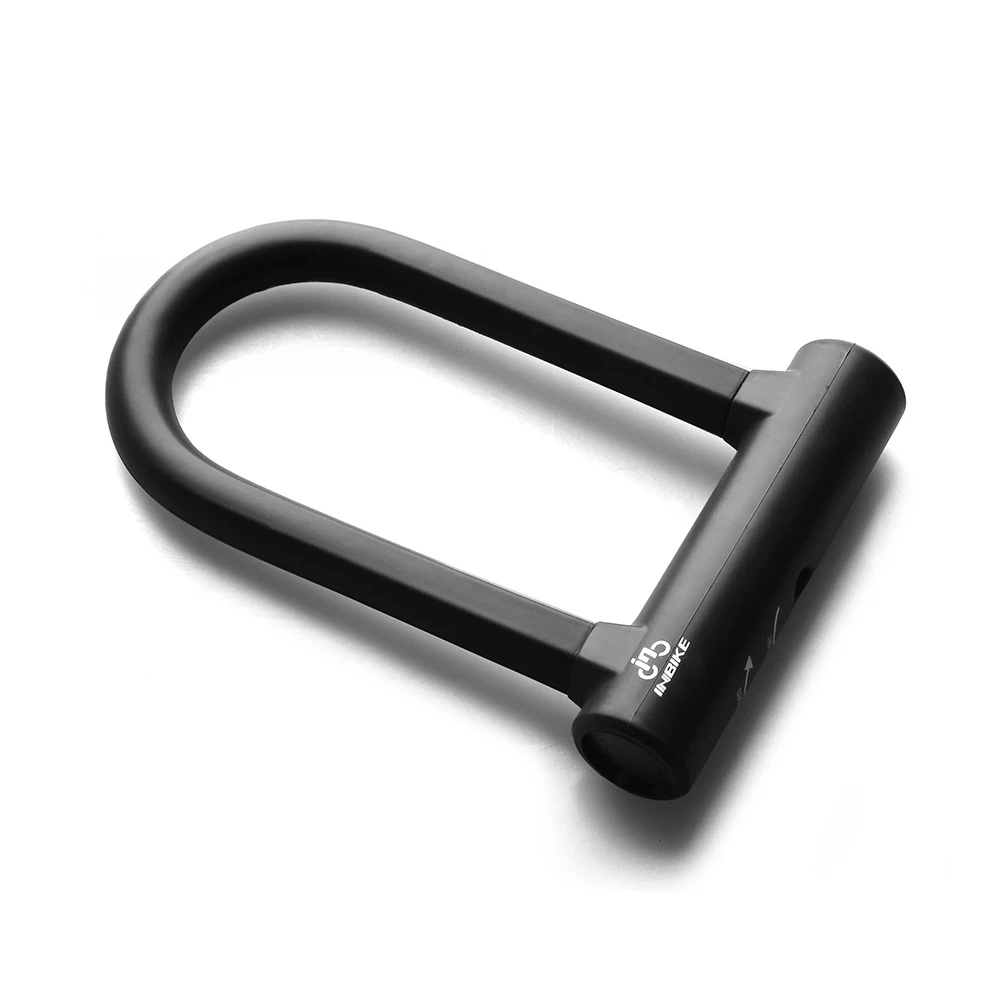 Steel Anti Theft Bike Lock Heavy Duty Anti-shear Steel Bicycle Lock Combination with U Lock Shackle Flex Cable Lock