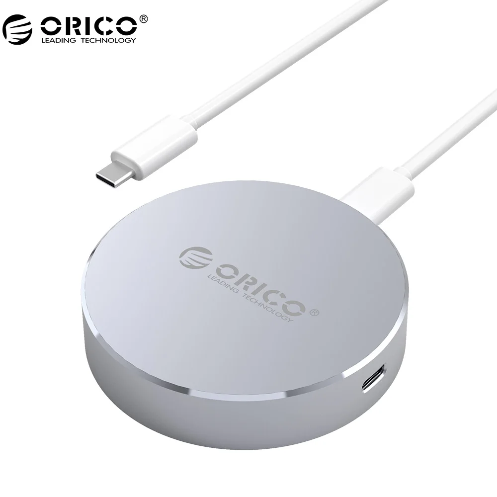 

ORICO DBH2 Laptop Docking Stations Type-C to HDMI /Type-C/Type-A USB3.0 Hub for Windows XP , Mac OS and Linux -Silver