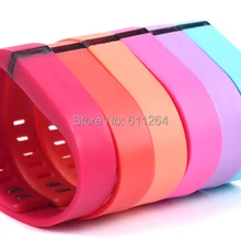 20 шт./лот Замена резины ремешок с металлические застежки для Fitbit Flex ручные умные браслеты без трекера