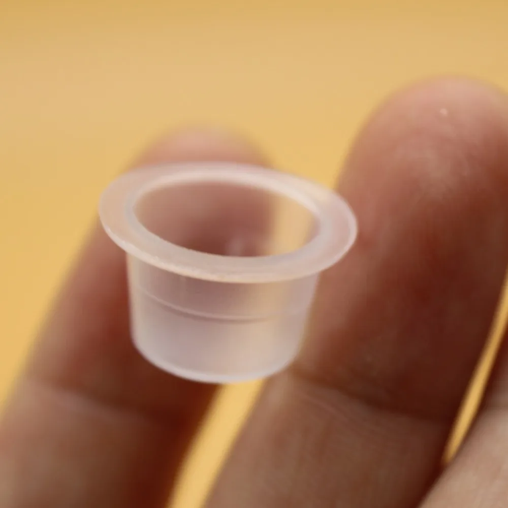 1000 PCS Diameter x13 high Plastic Tattoo Ink Cups Permanent Makeup