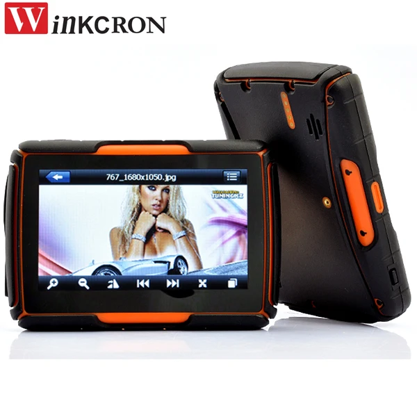 GPS навигатор для автомобиля и мотоцикла 4 3 дюйма сенсорный экран TFT IP67 Bluetooth FM DDR1G