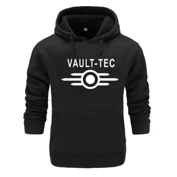 

Vault Tec logo Gaming Video Game Fallout 2 3 4 Hoodie Tops pullover Hoody Men classic Casual Apparel Fashion Hoodie Hoody Vault