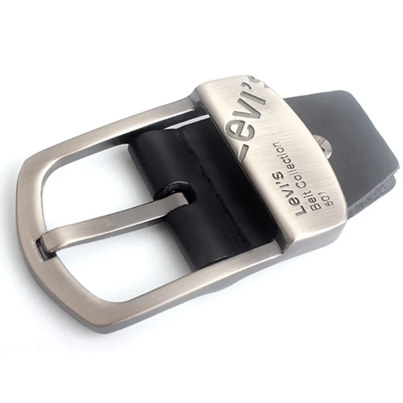 

Men Casual High Quality Belt Pin Buckle Genuine Leather Belts Male Waistband