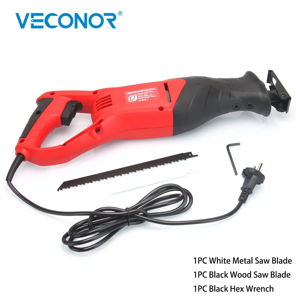 

780W Reciprocating Saw Jig Saw Woodworking Mini Circular Saw Multifunctional Tool Wood Cutter Metal Cutting Teethed Blade