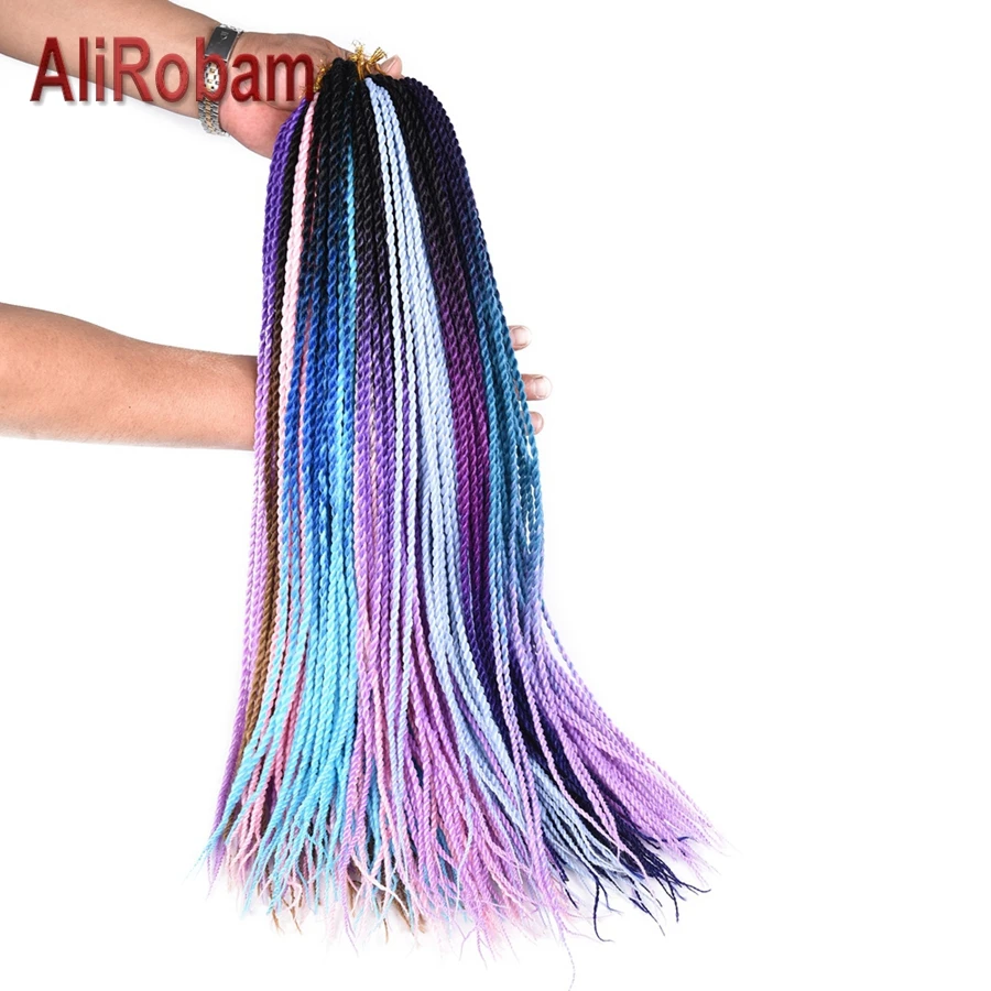 twist braid colorful088