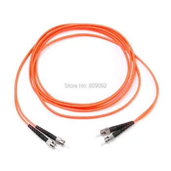 

3M high quality ST to ST Duplex Multimode 62.5/125 Fiber Patch Cord Orange Jumper Lead Cable