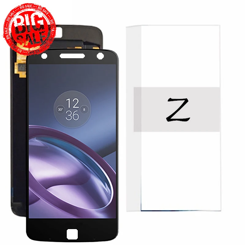 100% протестированный 5 ''ЖК дисплей для Motorola MOTO Z XT1650 01 03 ЖК кодирующий