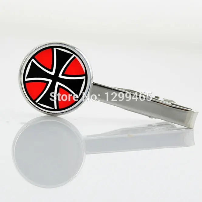 Maltese cross Men Necktie tie bars High Quality Men's Suits Shirts Tie Clip Brand Apparel