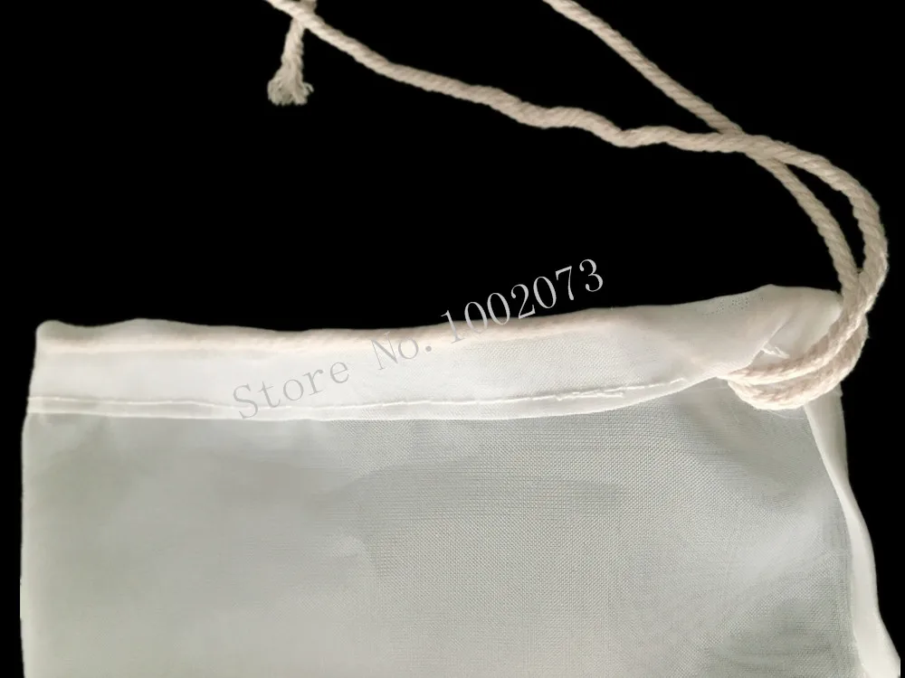 4530cm 100M 300M Large food grade Nylon filter bag for home brew beer red wine rice wine juice soybean milk tea making (8)