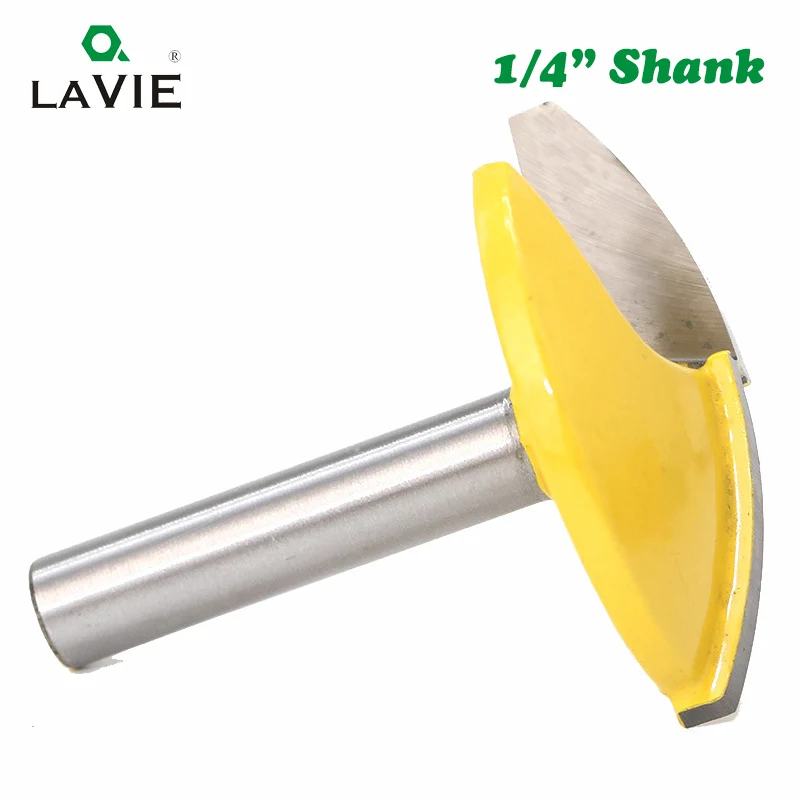 LA VIE 1 шт. 1/" 6,35 мм хвостовик маленькая чаша плоское дно фрезерный нож резак 1-3/4" широкая дверь нож деревообрабатывающие резаки MC01032