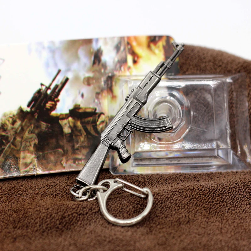 AK47 винтовка Снайпер брелок для ключей Ювелирные Изделия Сувенир "Лондон" Подарки для мужчин