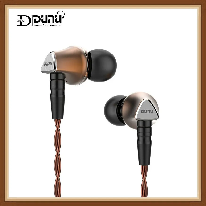 DUNU TITAN 6 T6 динамический 12 мм Мембрана из бериллия TITAN6 Hi Fi наушники затычки Спорт