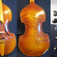 Барокко Стиль песня мастер резьба человек прокрутки 5 × 5 струн 1" viola d'Amore#11173