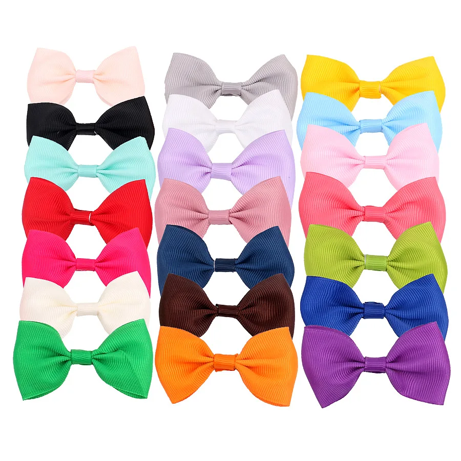 New 50PCS in Pairs Pet Hair Bows Clip Boy and Girl Color Pet Dog clips