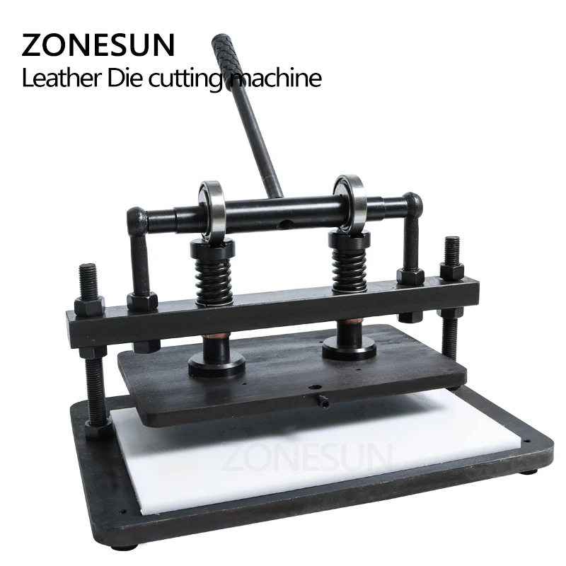 ZONESUN 3622 см Сделай Сам Рюкзак Сумка ручная машина для высечки кожи фотобумага