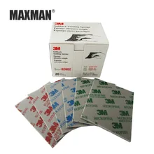 MAXMAN 3m sponge sandpaper 600# 800# 1000# Grinding and polishing wire drawing Abrasive Tool accessories Hand polished One pack