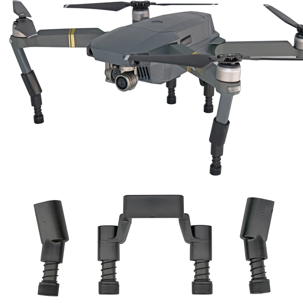 

Landing Gear Kits for DJI Mavic Pro Platinum Drone Protector Guard Heightened Extend Leg feet with Spring Shockproof Spare Parts