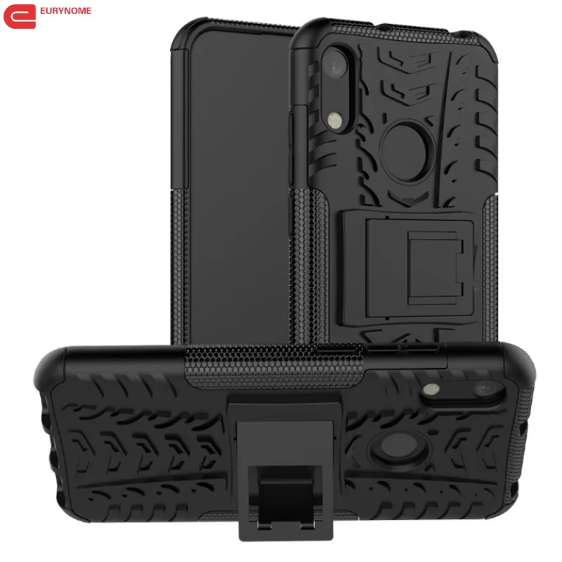 

Case For Huawei Honor 8A Y6 Prime 2019 Case Armor Stand Heavy Duty ShockProof Cover for Huawei Y6 Pro 2019 Honor 8A Case