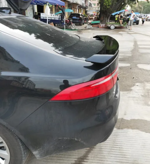 Для Jaguar XF надрезаемая подкладка, ABS задний праймер спойлер Автомобильный багажник губы Авто загрузки Спойлеры-крылья для Jaguar XF 2012 2013